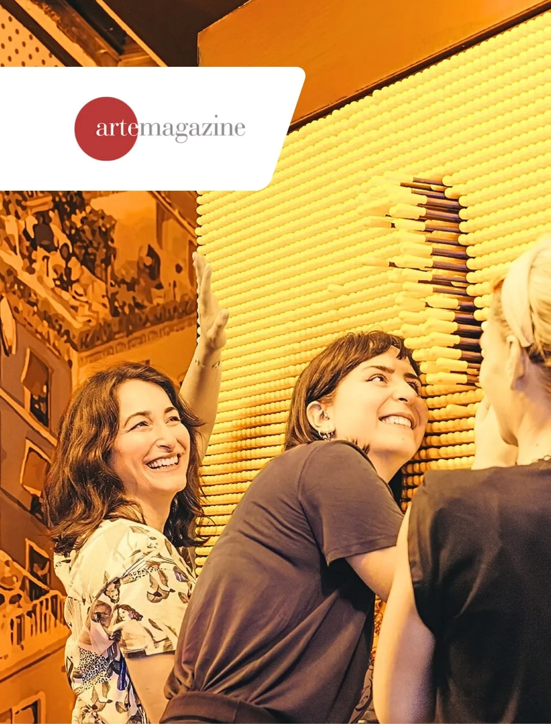 Arte Magazine article about Museum of Senses Milan – art, science and play combined